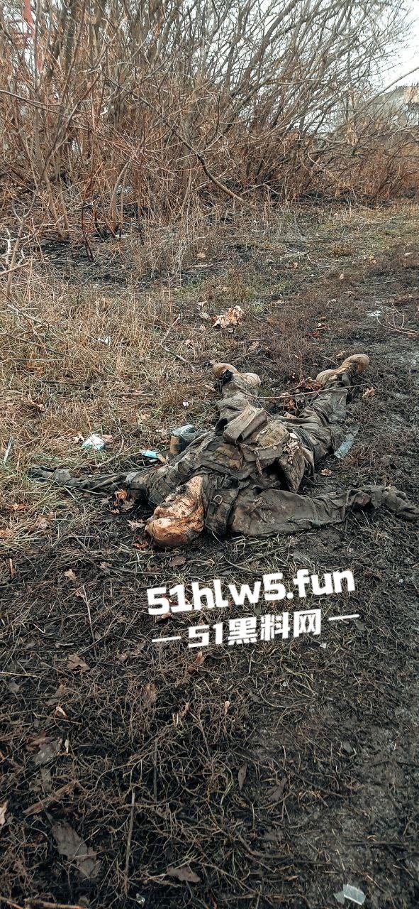 【血腥恐怖】俄乌战场战后清扫,到处都是早已腐烂的士兵尸体,现场视频画面流出。-8