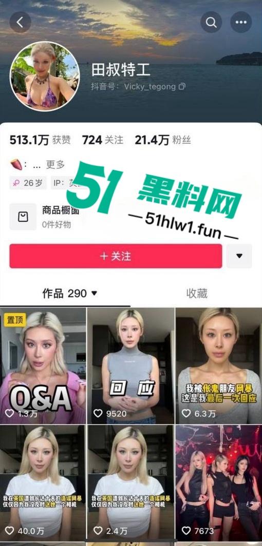 千万冤种哥花费1300万将抖音【田叔特工】告上法庭,女主立人设诋毁正牌男友,各种聊天消费记录及不雅视频曝光!-3