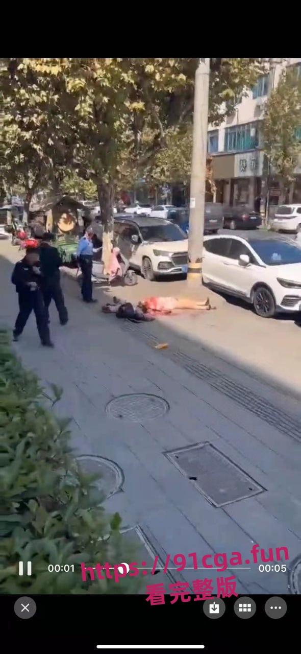 绍兴诸暨血案!大唐物美街道 丈夫当街杀妻后自杀!-4