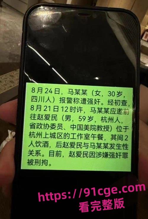 网传中国美院教授赵爱民酒后强奸女研究生!黑丝内射视频流出引发震惊!-2