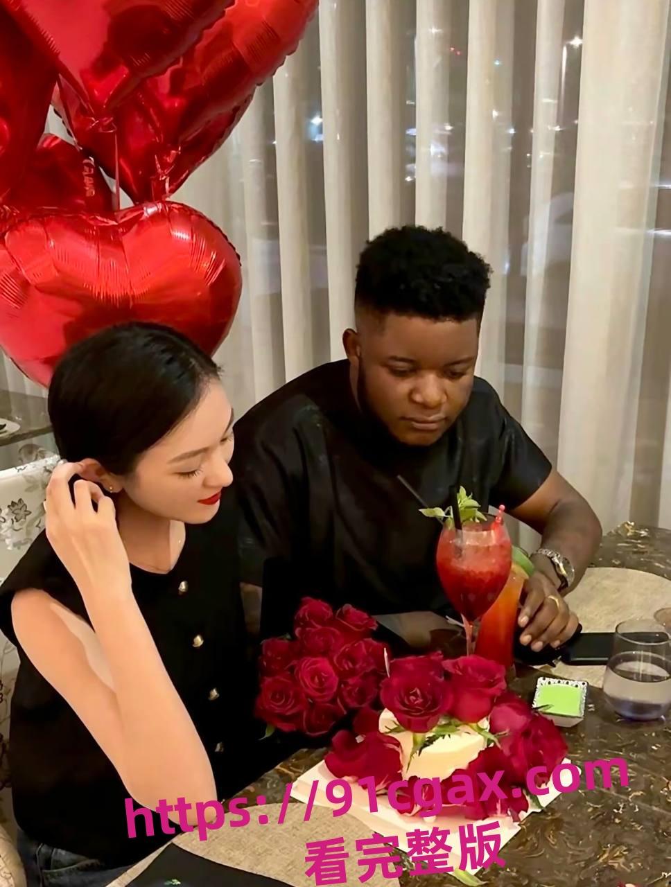 赤峰市媚黑婊与黑人哈尼修成正果,网友:这一屌下去,她家8代都洗不白-5