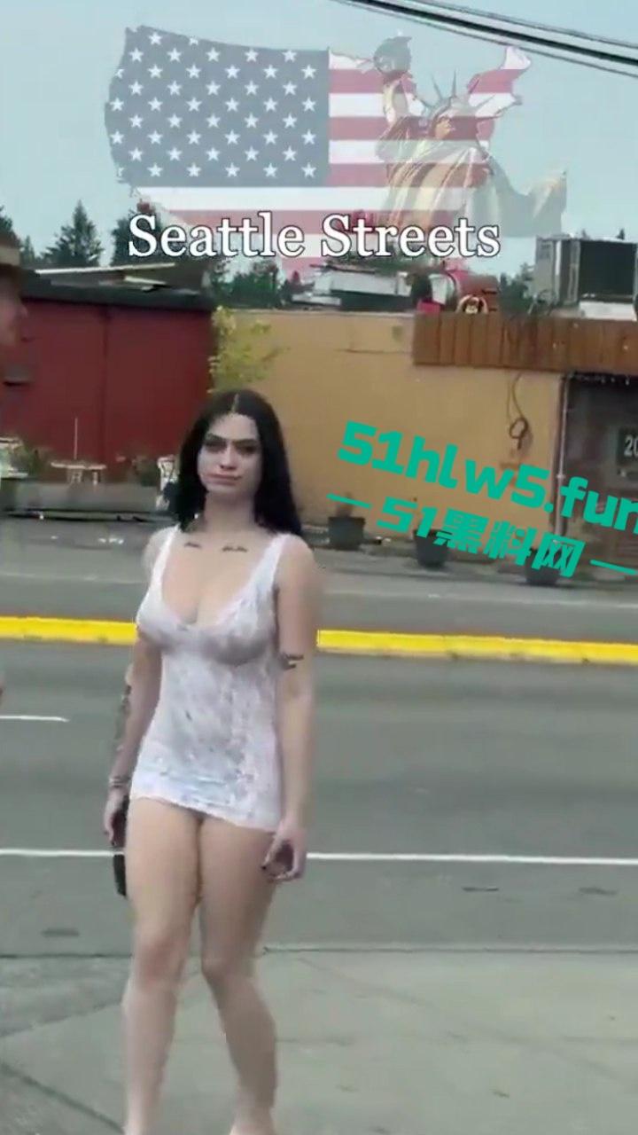 实拍美国西雅图站街女,性感的身姿纤细的美腿诱人的豪乳,各式美女应有尽有。-3