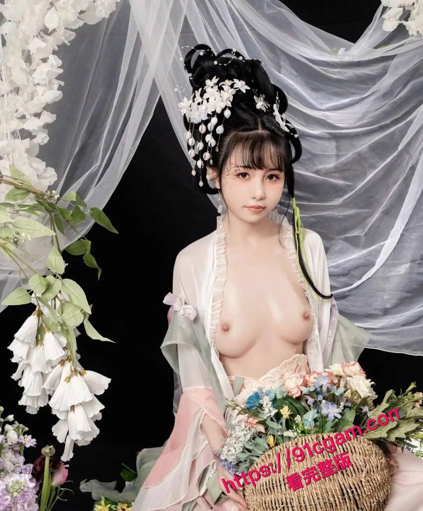 福利姬 爆机少女喵小吉《花间集》尺度逆天， 堪称人间梦中情逼！-2