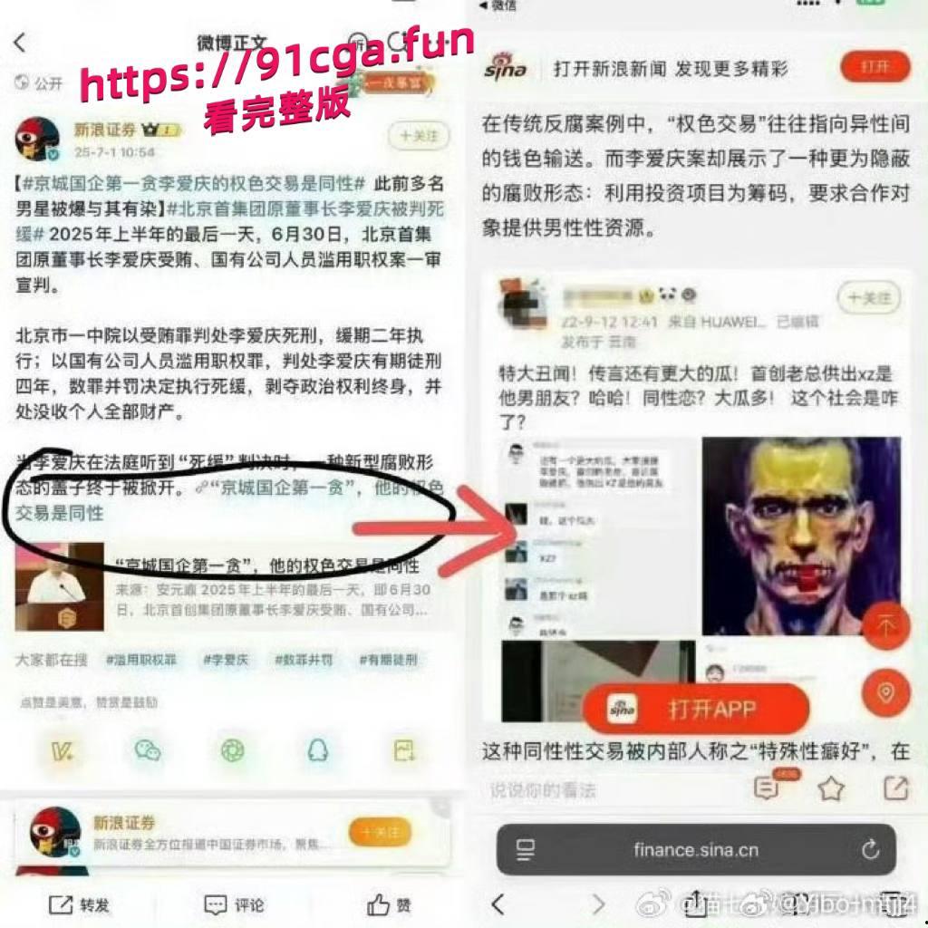 娱乐圈劲爆超级大瓜，肖战 王一博等等多位明星成为李爱庆男宠被实锤 #京城国企第一贪李爱庆的权色交易是同性-5